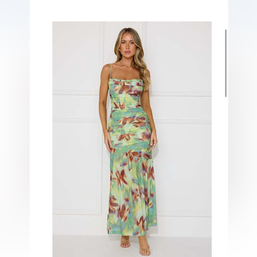 Hello Molly Multicolor Maxi Dress